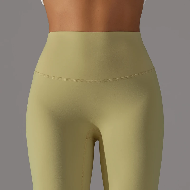 Maroon and Pale Pink Full-Length Yoga Leggings, 主图_05