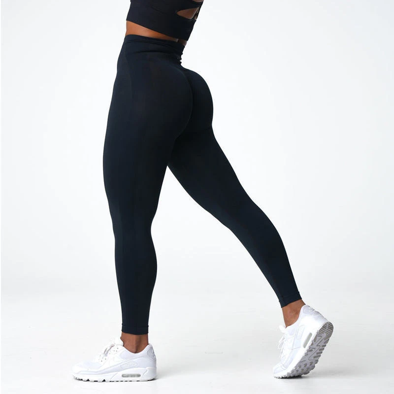 Coffee, Black and Green Yoga Leggings, 主图_07