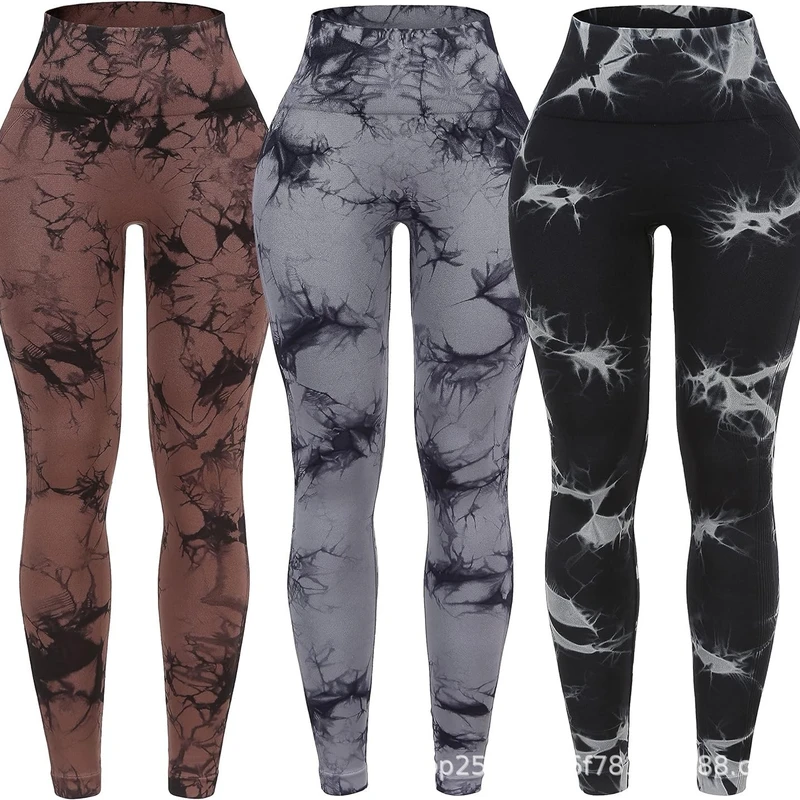 Tie-Dye Yoga Leggings — leggings from the yoga wear range
